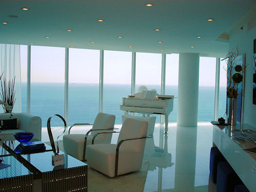 Living Room at the Trump Hollywood